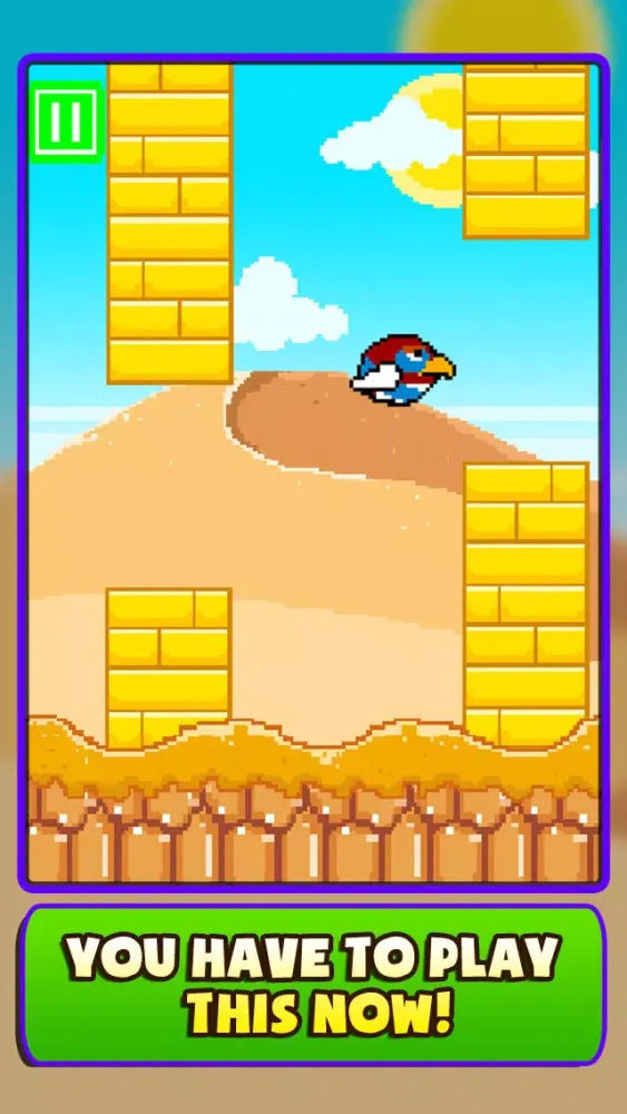 Awesome Flappy The Bird Race Game应用截图