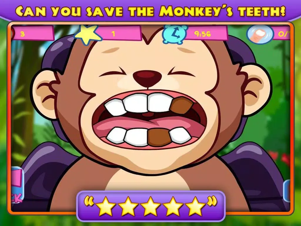 Monkey Dentist iPad  سکرین شاٹس