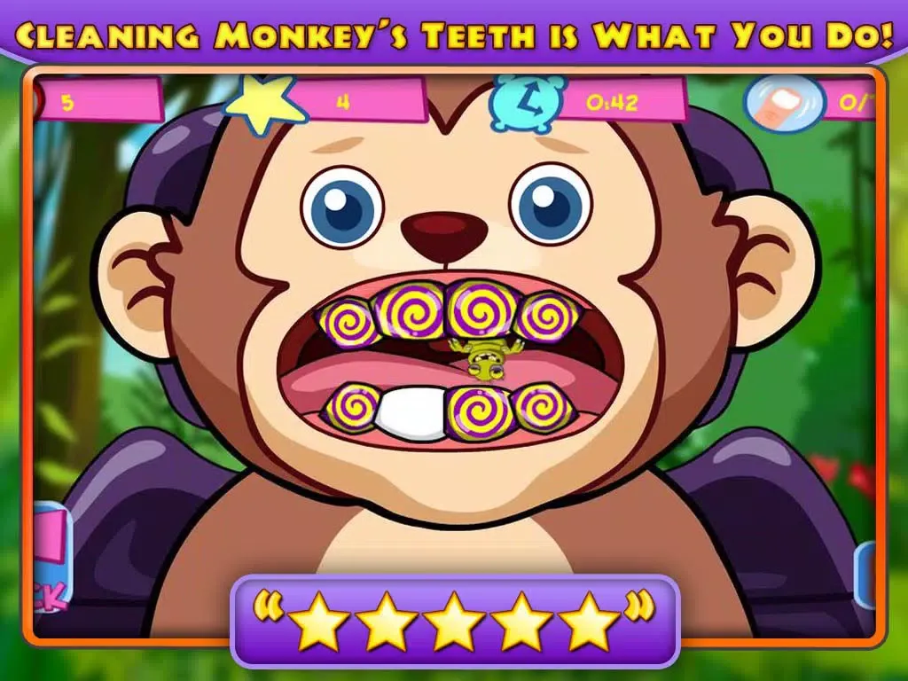 Monkey Dentist iPad  سکرین شاٹس