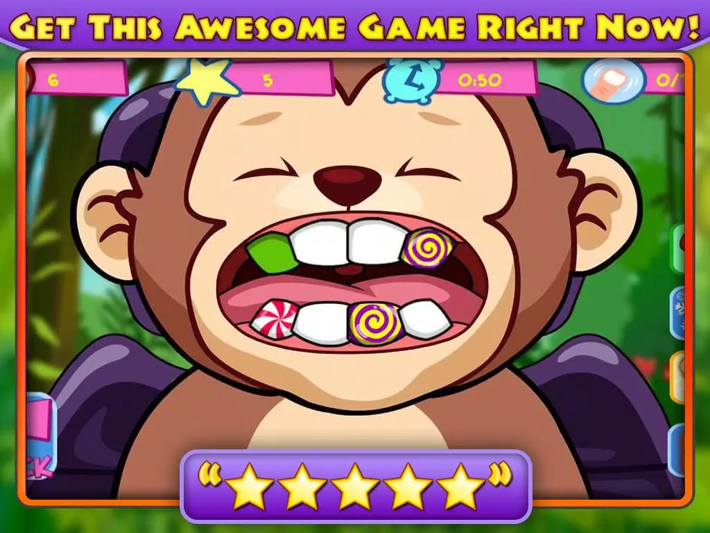 Monkey Dentist iPad  سکرین شاٹس