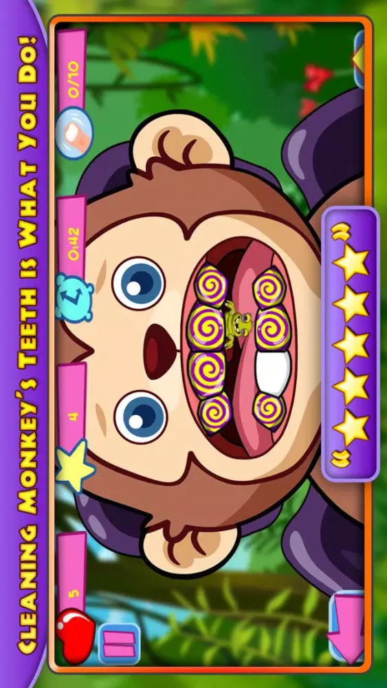 Monkey Dentist سکرین شاٹس