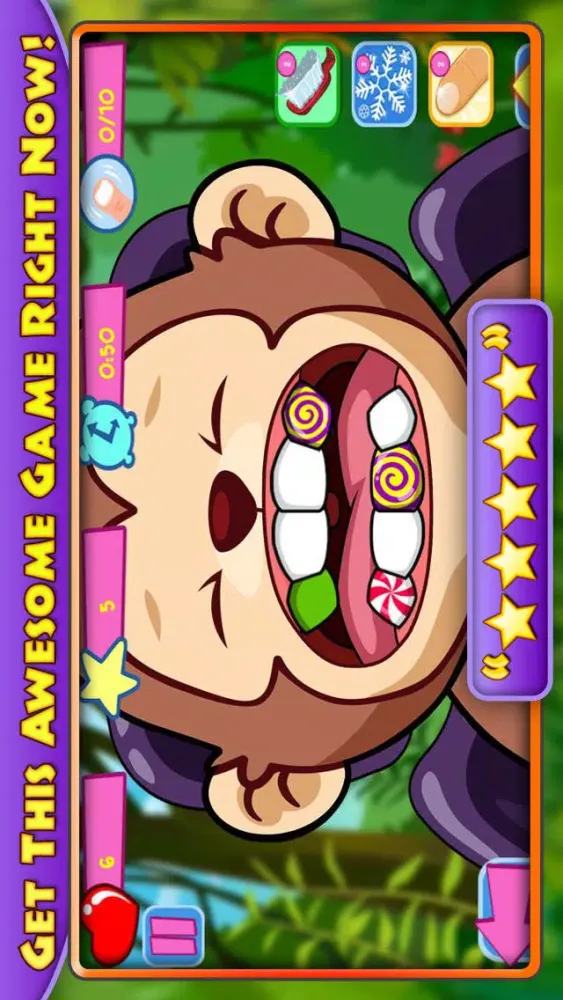 Monkey Dentist سکرین شاٹس