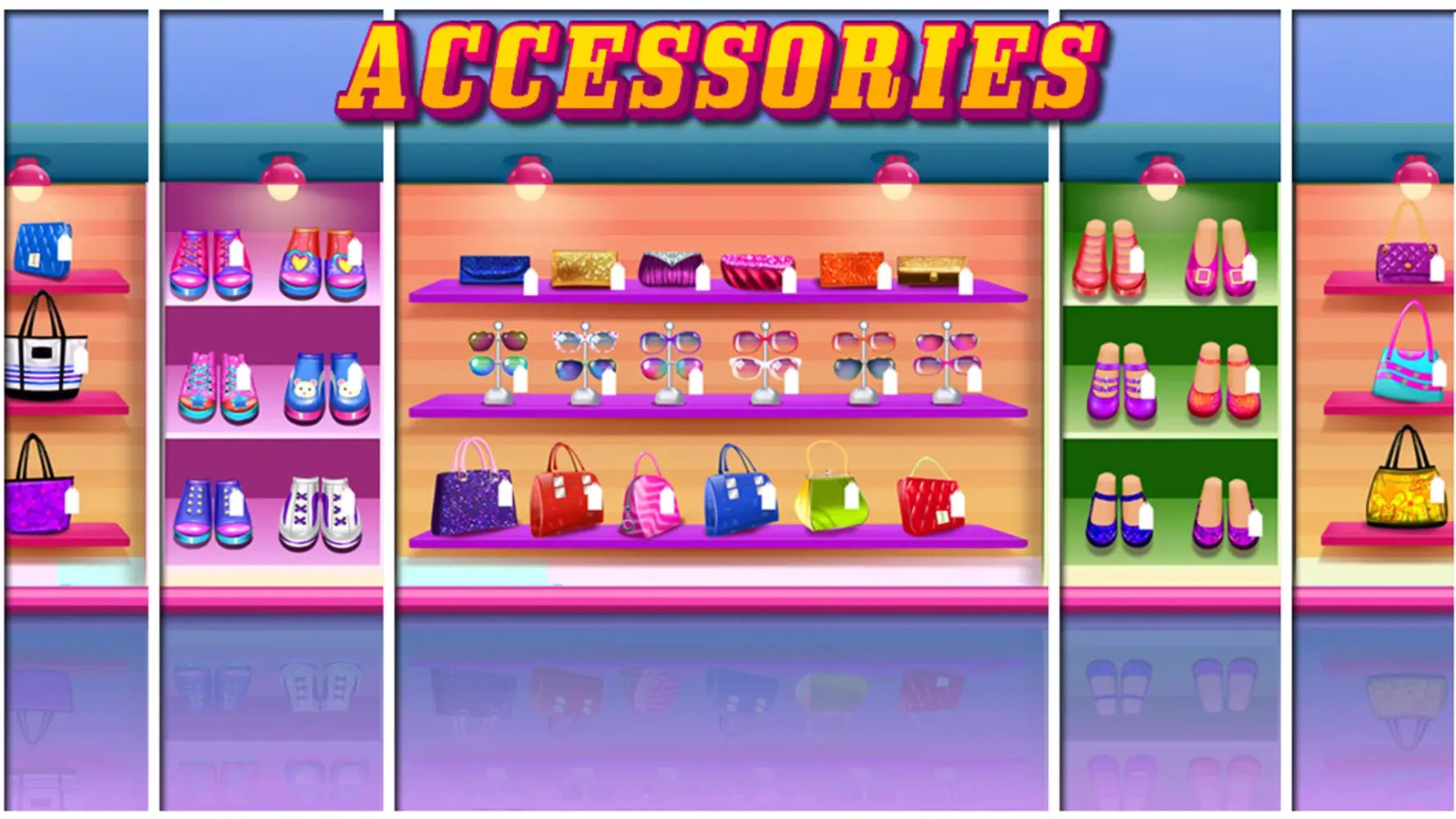 Rich Girls Shopping Mall Game应用截图