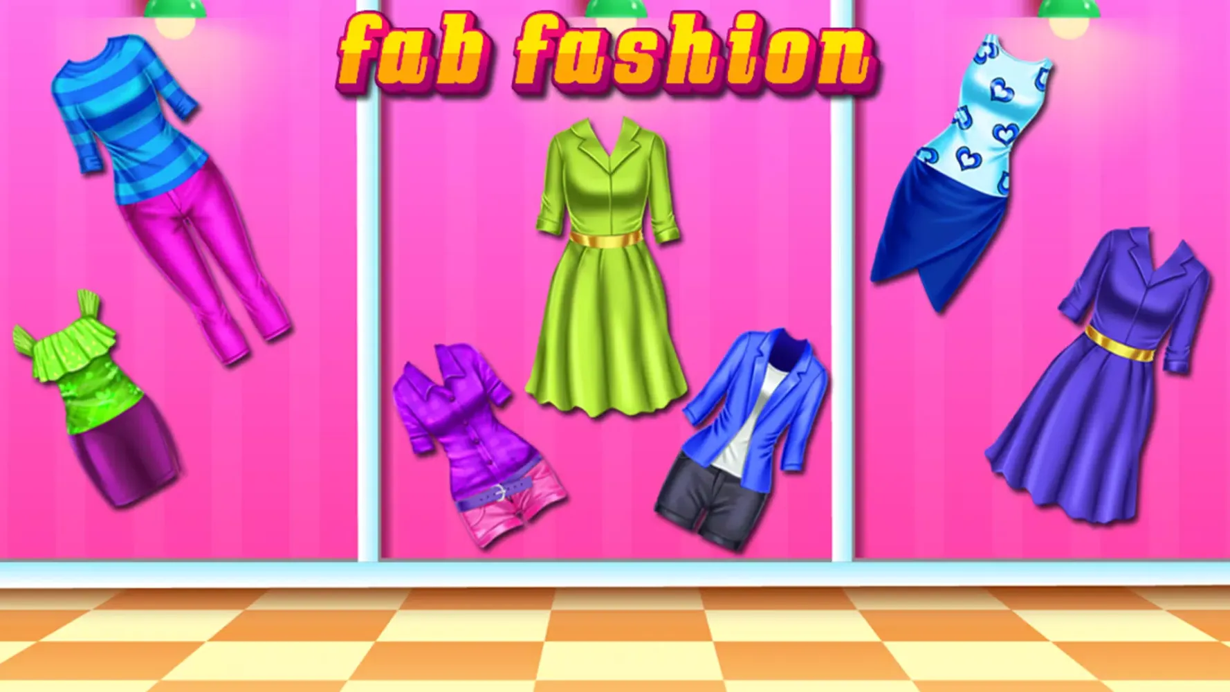 Rich Girls Shopping Mall Game应用截图