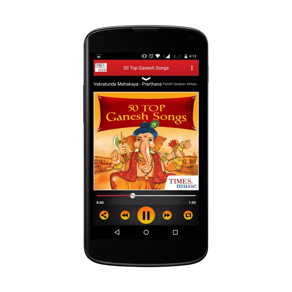 Zrzuty ekranu 50 Top Ganesh Songs