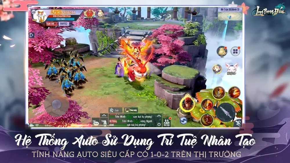 Tangkapan layar Long Phụng Đấu