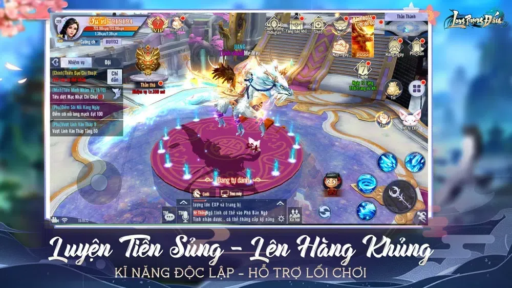 Tangkapan layar Long Phụng Đấu