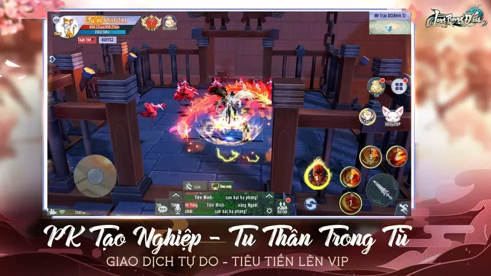 Tangkapan layar Long Phụng Đấu
