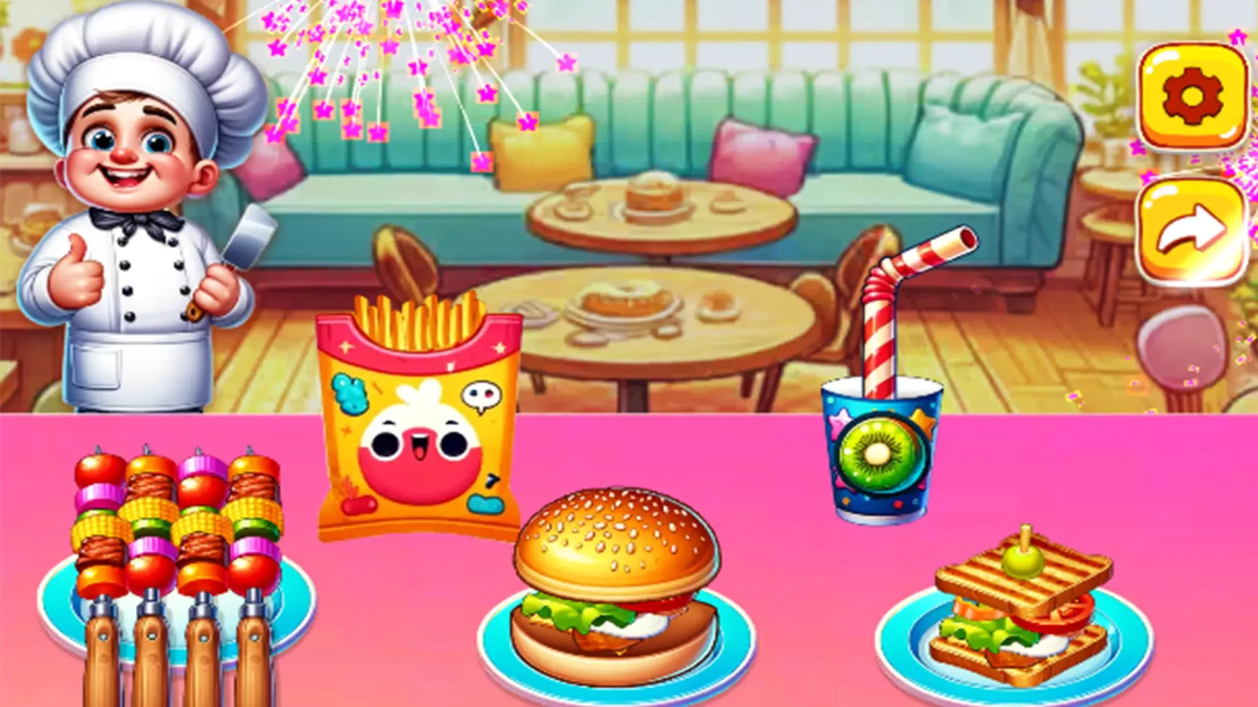 Cooking Tasty Fast Food Chef Screenshots