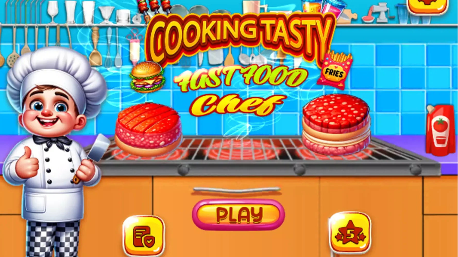Cooking Tasty Fast Food Chef Screenshots