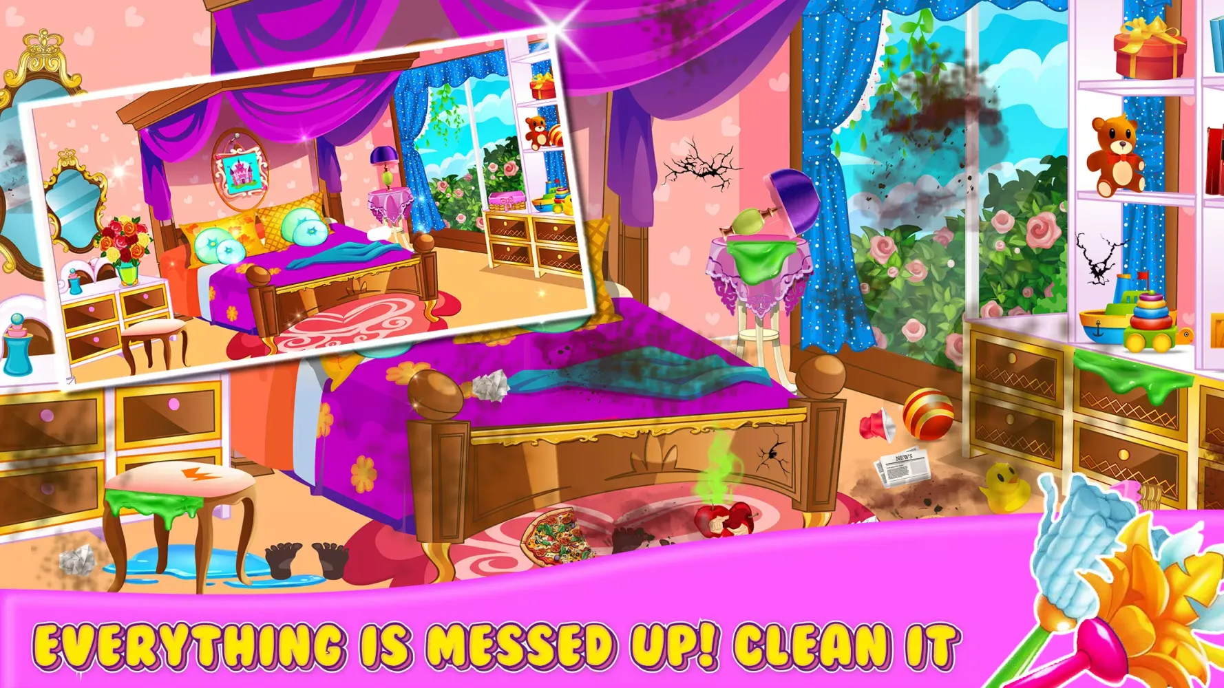 Home Cleaning Game: Satisfying应用截图