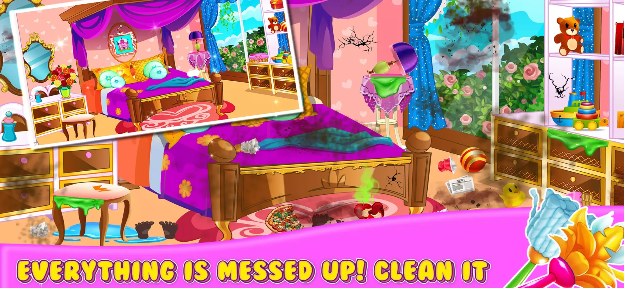 Home Cleaning Game: Satisfying应用截图
