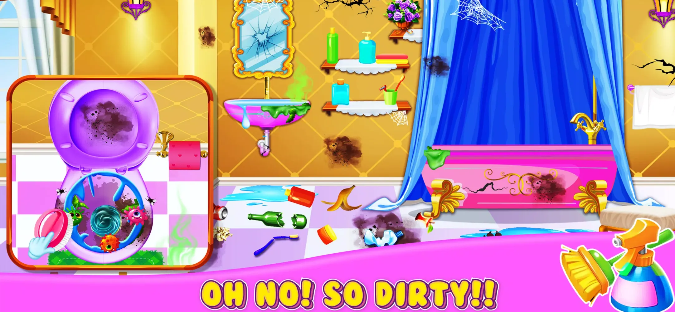 Home Cleaning Game: Satisfying应用截图