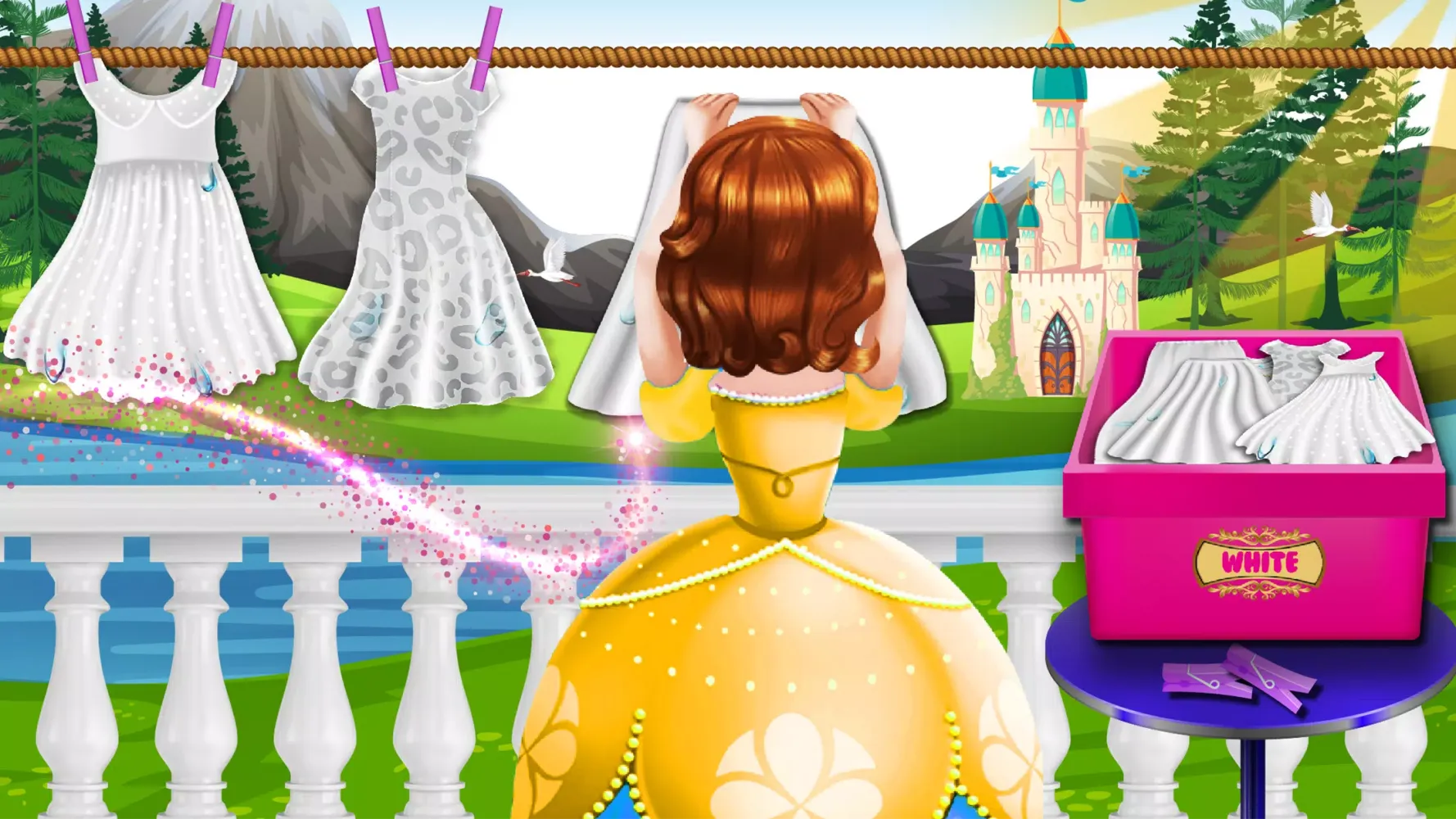 Laundry Washing Machine Games 스크린샷