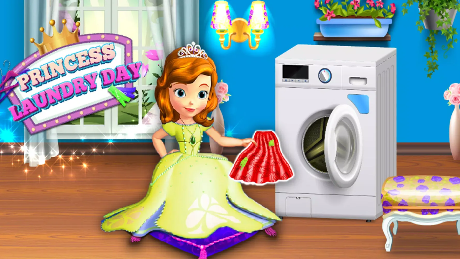 Laundry Washing Machine Games 스크린샷