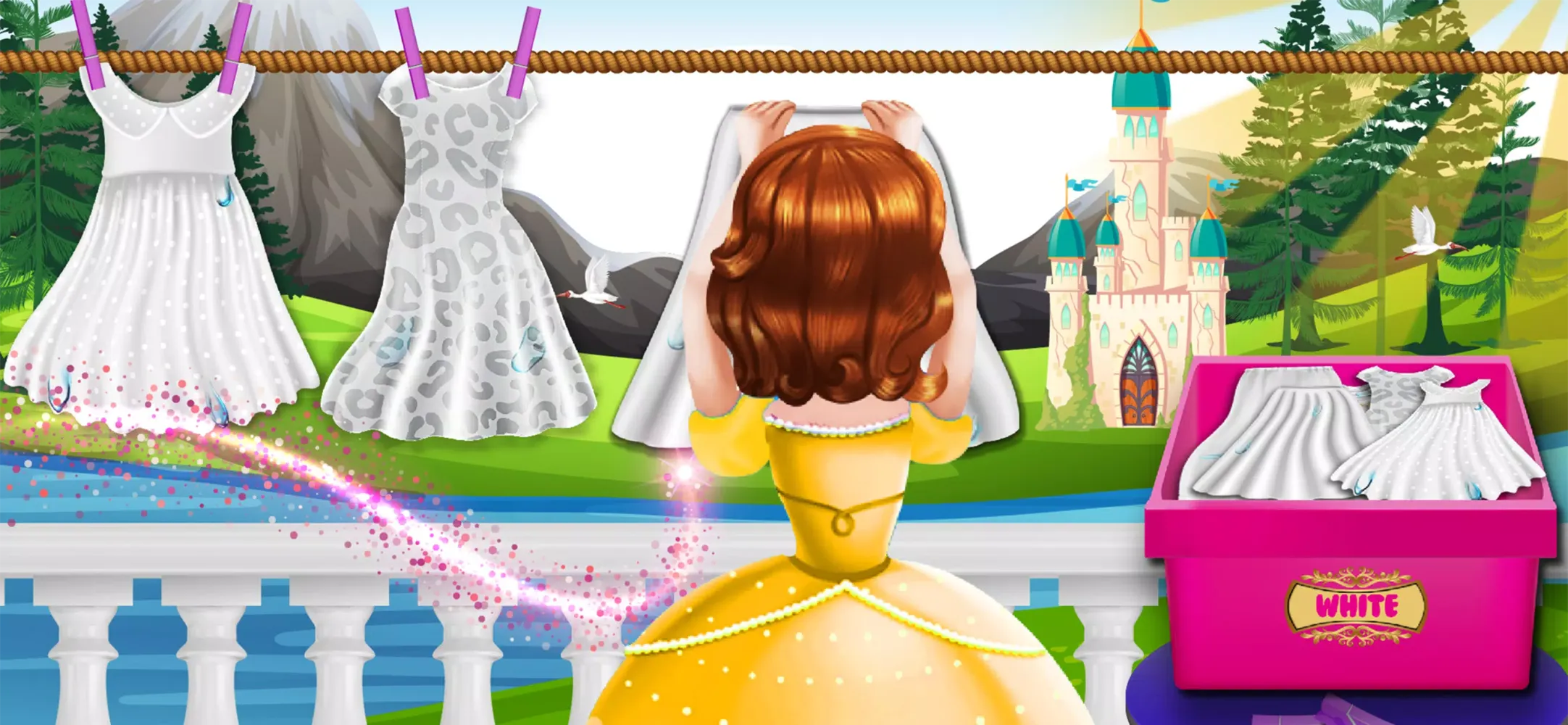 Laundry Washing Machine Games 스크린샷