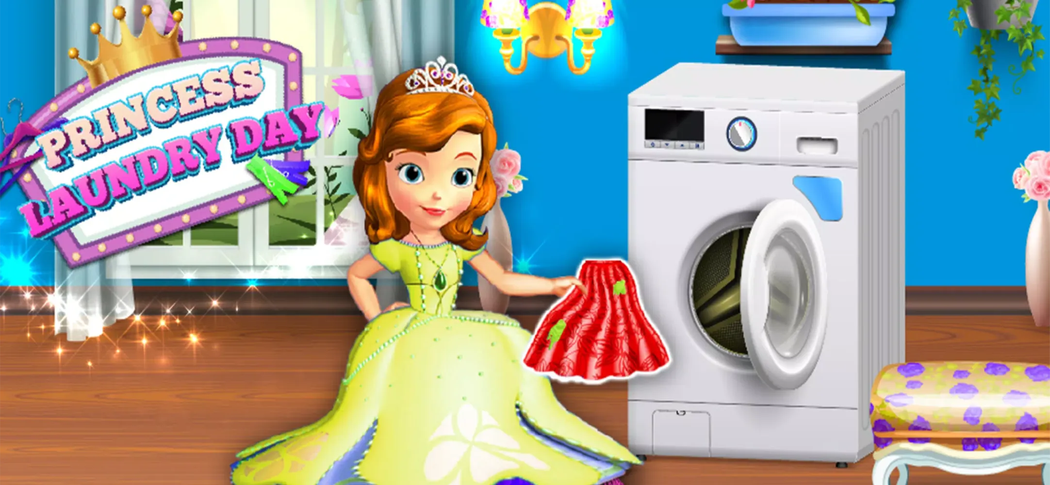 Laundry Washing Machine Games 스크린샷
