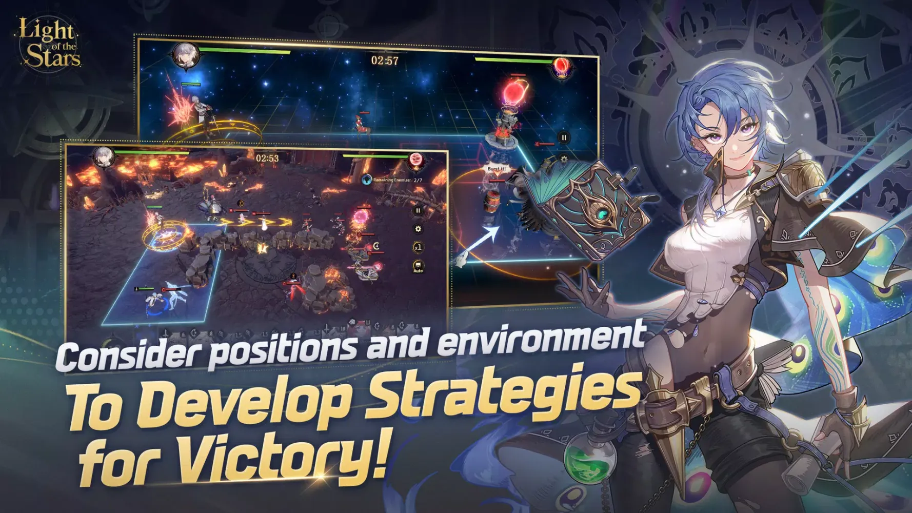 Captures d'écran de Light of the Stars - Gacha RPG