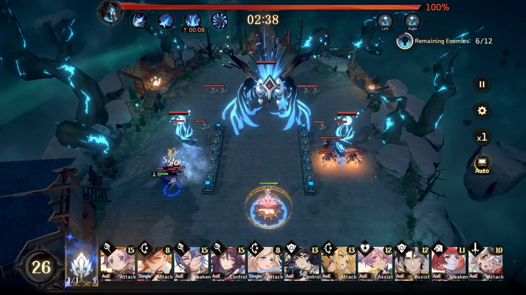 Captures d'écran de Light of the Stars - Gacha RPG