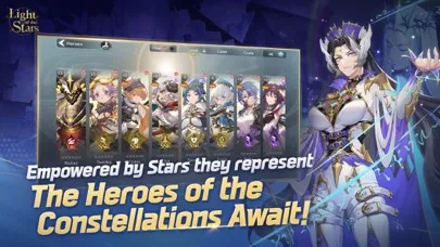 Screenshot di Light of the Stars - Gacha RPG