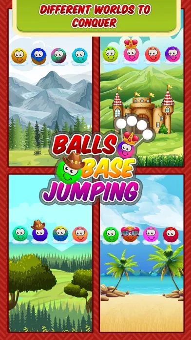 Crazy Balls Base Jumping स्क्रीनशॉट