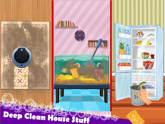 Tangkapan layar Deep Home Cleaning iPad 