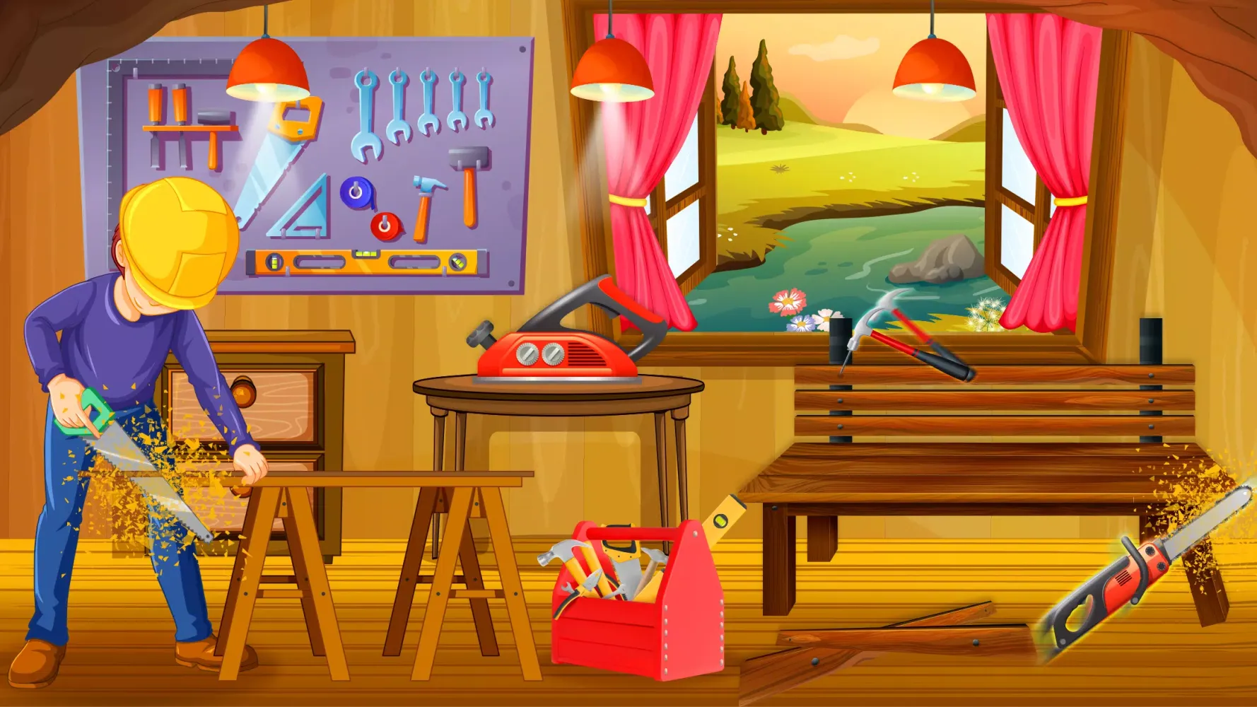 Furniture Maker Factory Game应用截图