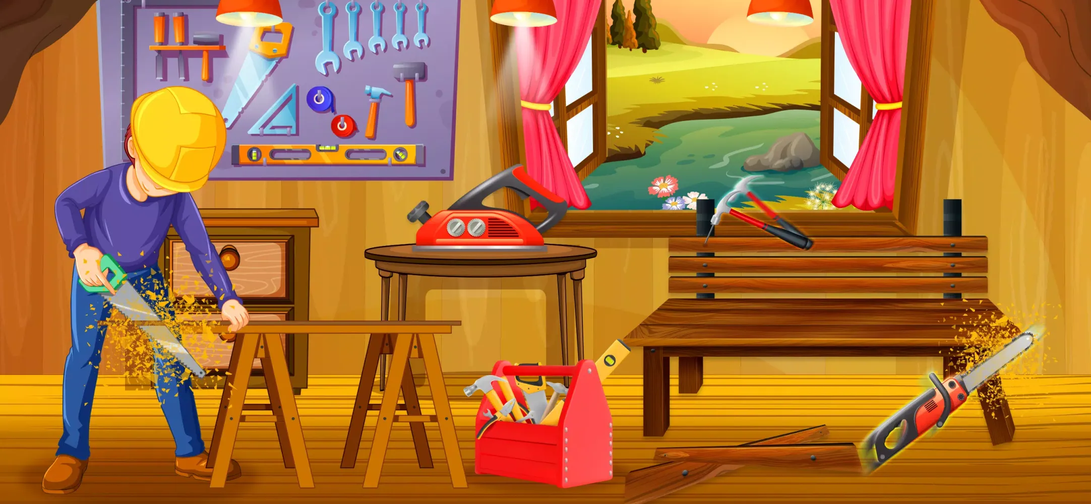 Furniture Maker Factory Game应用截图