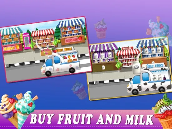 Capturas de tela do Ice Cream Dessert Factory iPad 