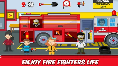 My Fire Station Town Life Screenshots