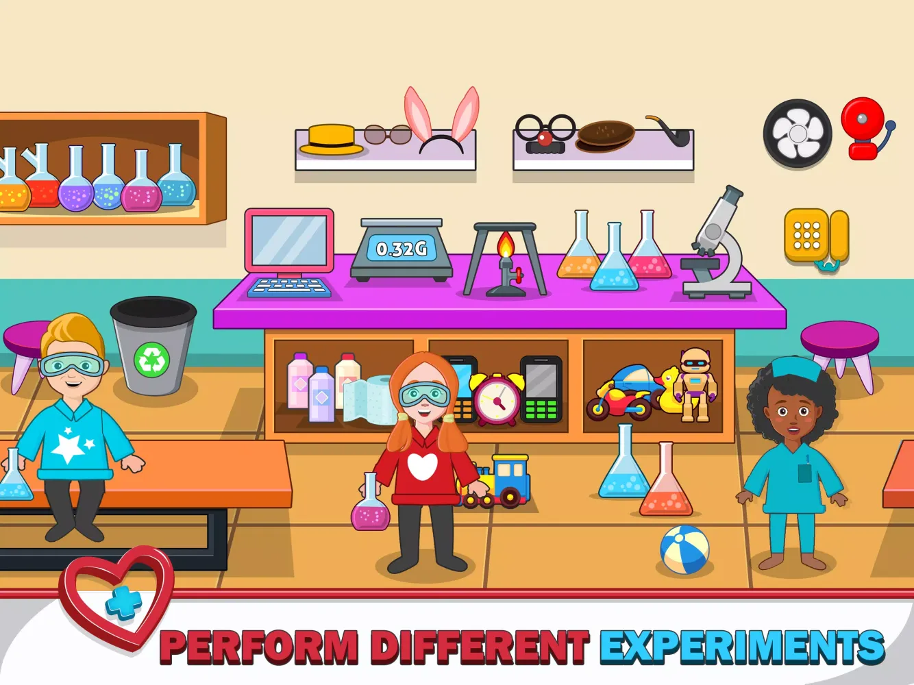 Tangkapan skrin Pretend Play Town Hospital