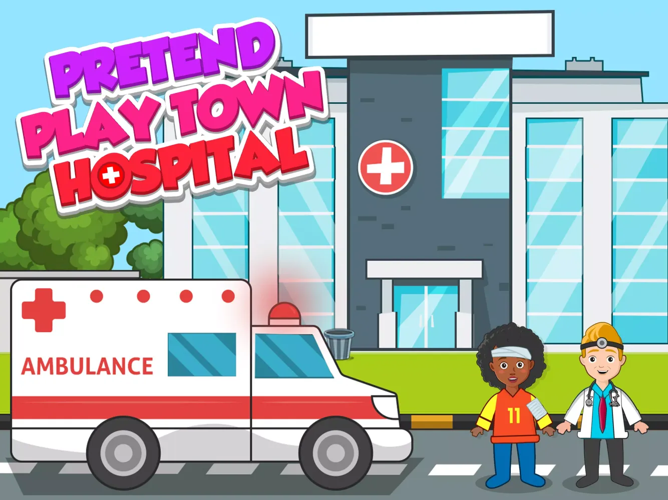 Tangkapan skrin Pretend Play Town Hospital