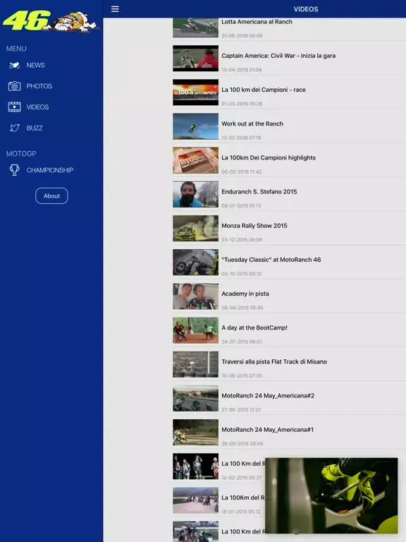 Скриншоты ROSSI iPad 