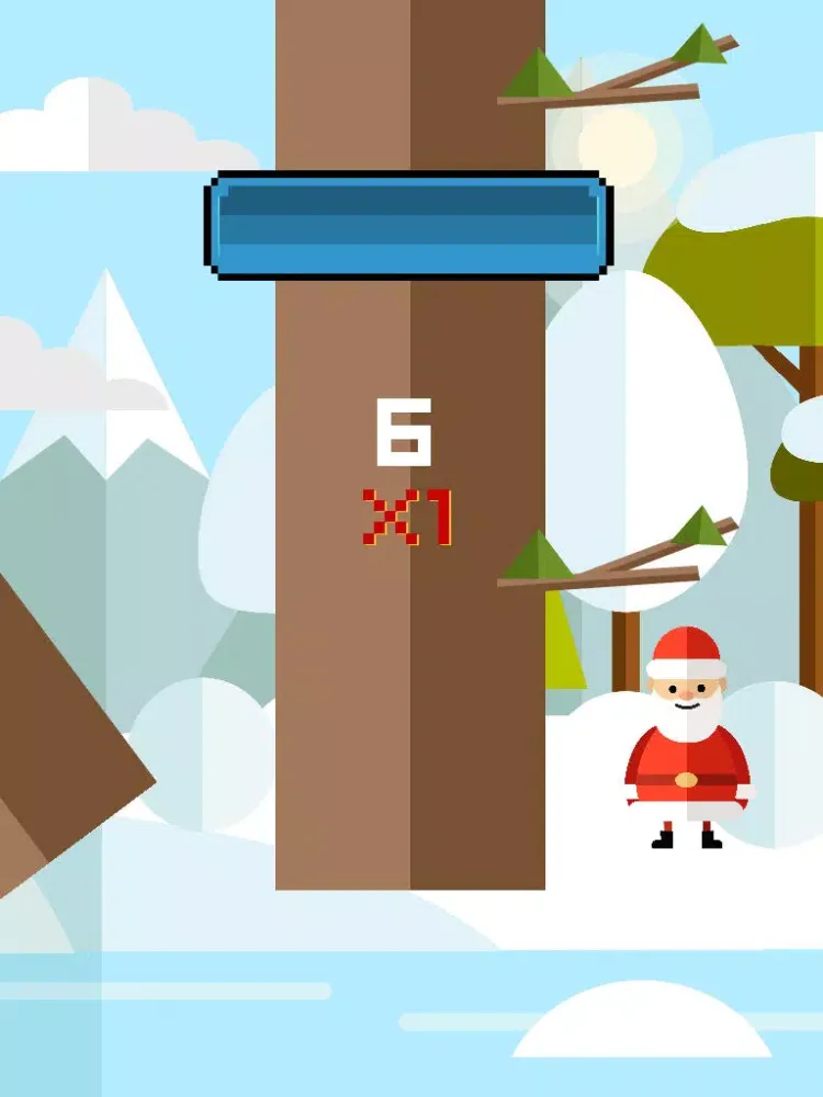 Скриншоты Santa Timber Chop iPad 