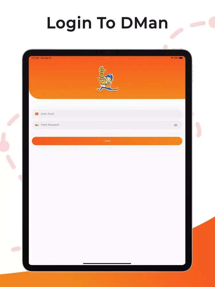 Capturas de tela do Dman - Delivery Man iPad 