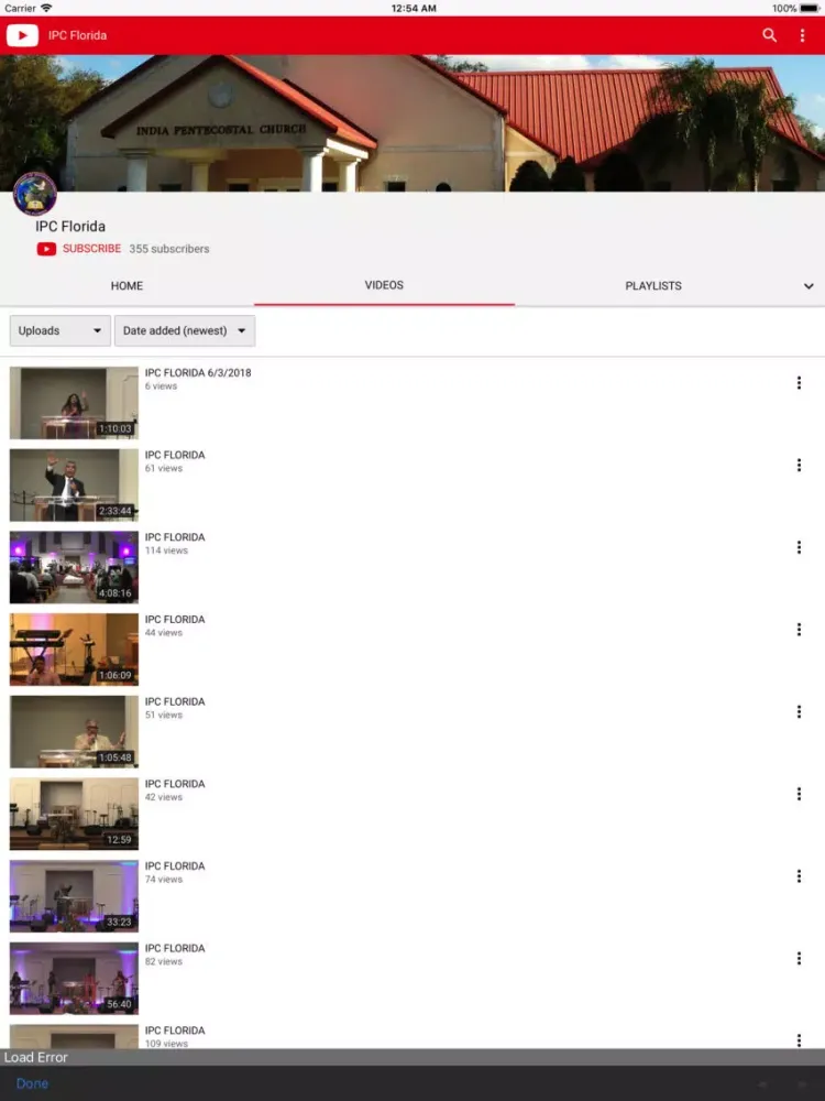 IPC FLORIDA iPad  Ekran Görüntüleri