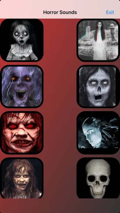 Capturas de tela do Horror Sounds MI