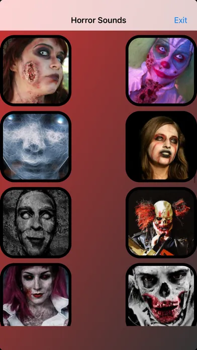 Capturas de tela do Horror Sounds MI