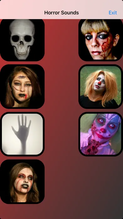 Capturas de tela do Horror Sounds MI