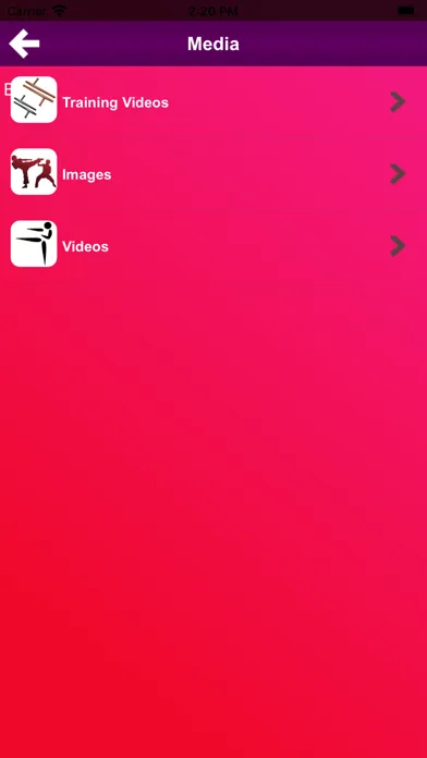 Karate Training Screenshots