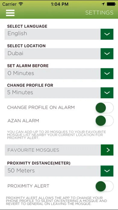 Capturas de pantalla de Muslim Prayer App