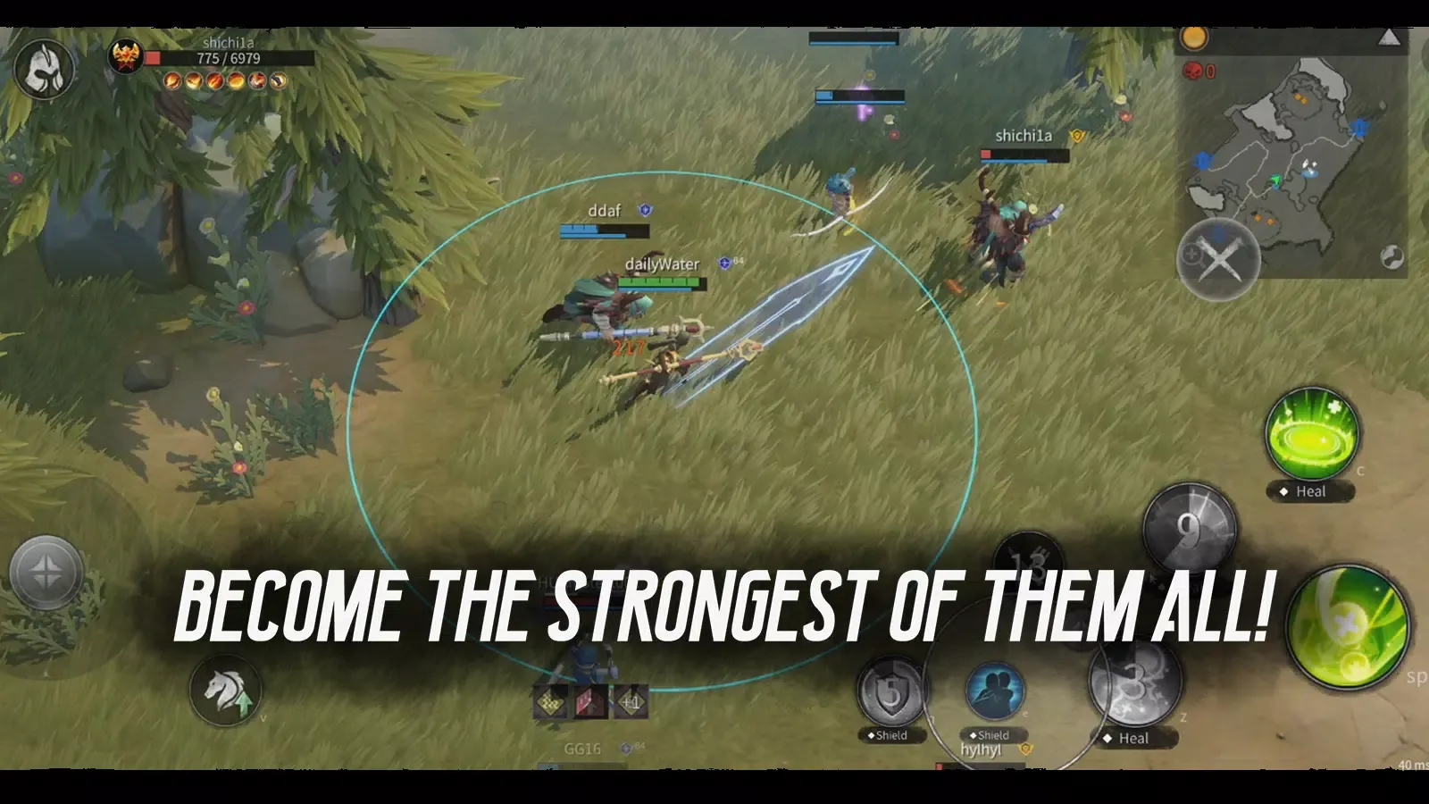 Capturas de tela do Project Otherworld