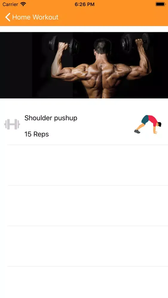 Capturas de pantalla de Home Workout