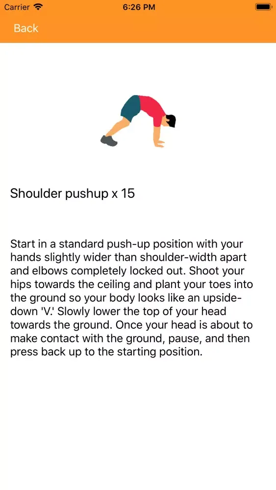 Capturas de pantalla de Home Workout