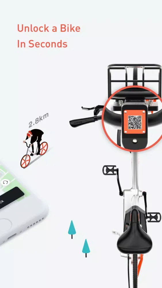 Capturas de tela do Mobike - Smart Bike Sharing