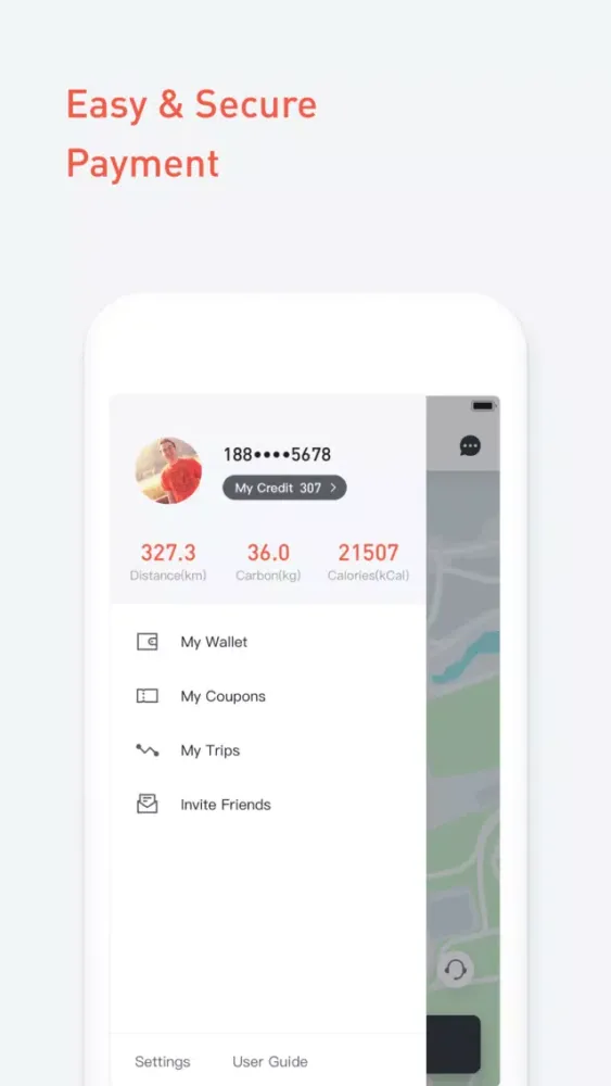 Capturas de tela do Mobike - Smart Bike Sharing