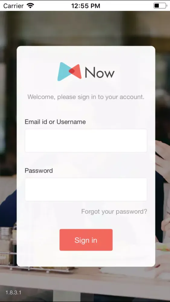 ภาพหน้าจอของ mNow