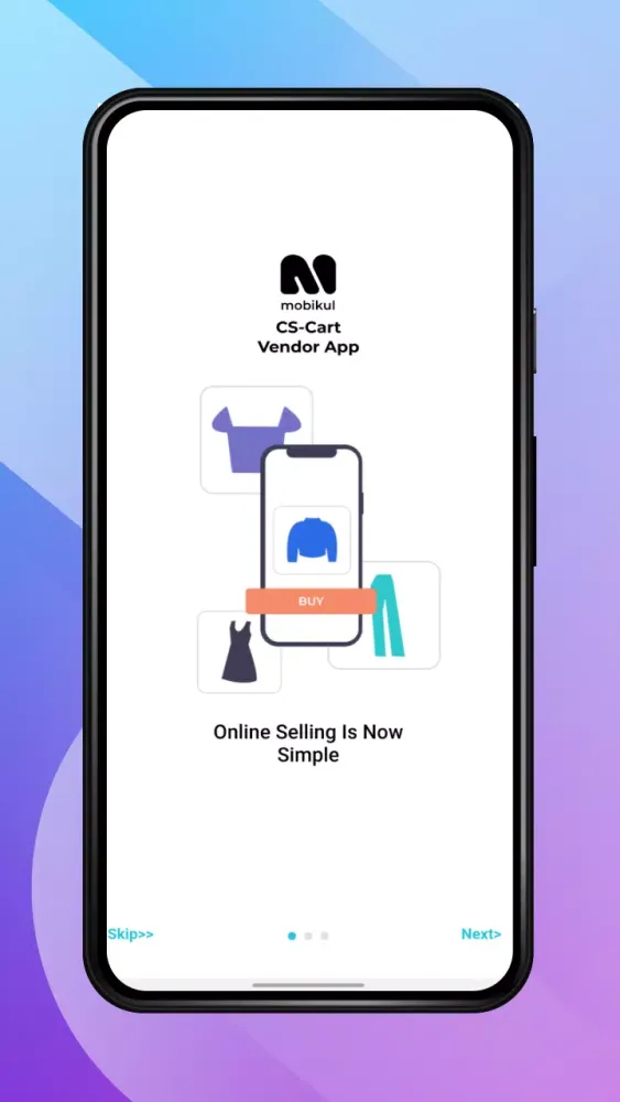 CS-Cart Vendor Mobile App Screenshots