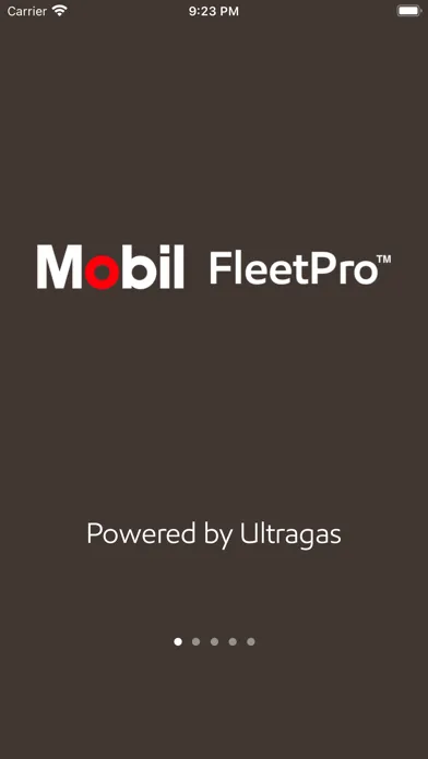 Mobil Fleet Pro应用截图