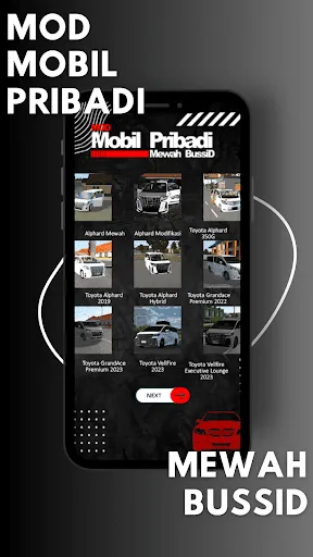 Mod Mobil Pribadi Mewah Bussid سکرین شاٹس
